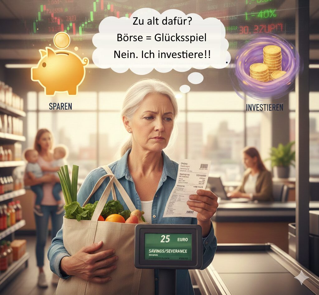 Ein Finanzplan: Mit 65 an die Börse